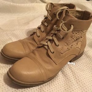Union Bay lace-up booties